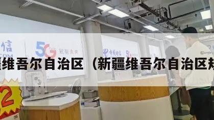 新疆维吾尔自治区（新疆维吾尔自治区规划）