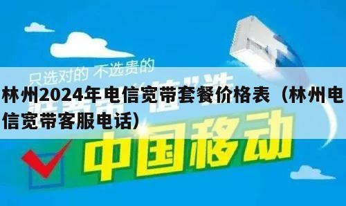 林州2024年电信宽带套餐价格表（林州电信宽带客服电话）