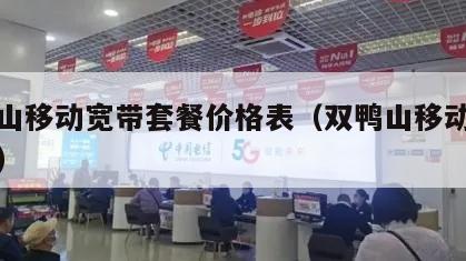 双鸭山移动宽带套餐价格表（双鸭山移动宽带电话）