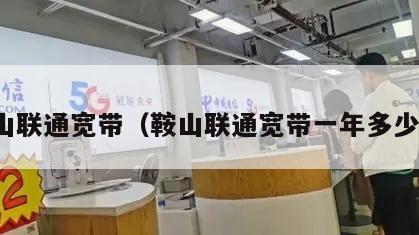 鞍山联通宽带（鞍山联通宽带一年多少钱）