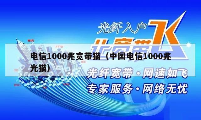 电信1000兆宽带猫（中国电信1000兆光猫）