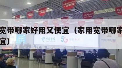 家庭宽带哪家好用又便宜（家用宽带哪家好用又便宜）