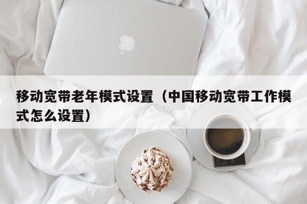 移动宽带老年模式设置（中国移动宽带工作模式怎么设置）