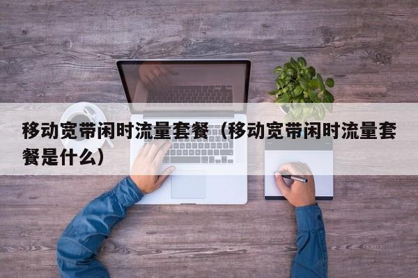 移动宽带闲时流量套餐（移动宽带闲时流量套餐是什么）