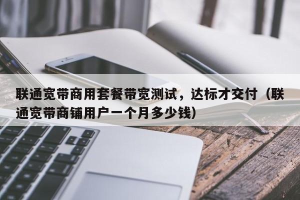联通宽带商用套餐带宽测试，达标才交付（联通宽带商铺用户一个月多少钱）